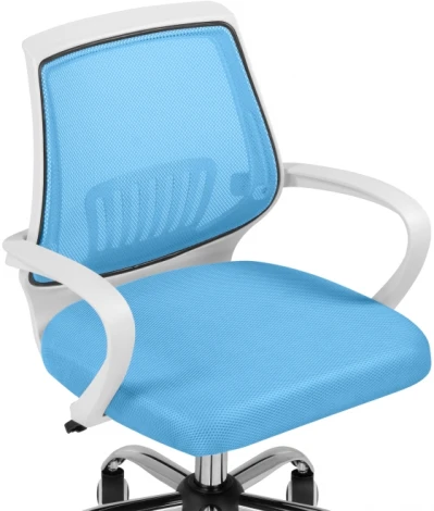 Компьютерное кресло Woodville Ergoplus blue / white 15375