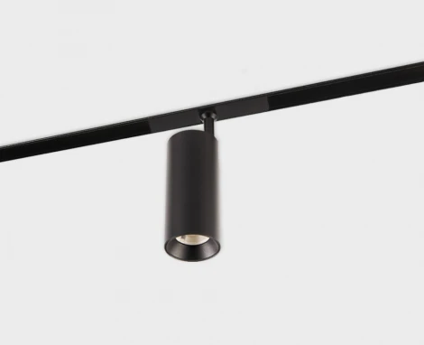 Трековый светильник магнитный 12W 48V Italline IT09-9017 black 4000K (LED, круглые)