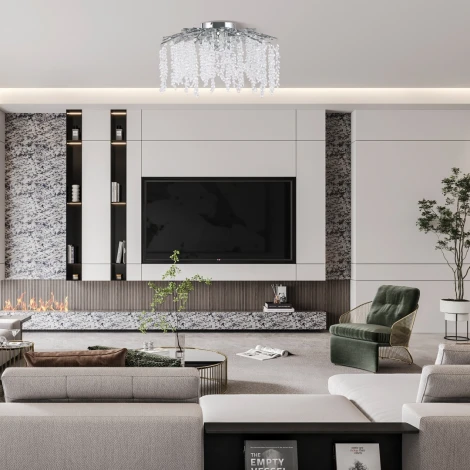 Потолочная люстра Arte Milano Milano-3 23312.700.6.G9.D CR (220V)