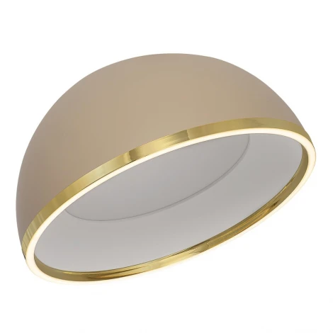 Потолочный светильник светодиодный Citilux Floom CL736152 Бежевый+Золото