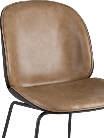 Стул Beetle PU бежевый 2 шт Stool Group (арт.УТ000037558)