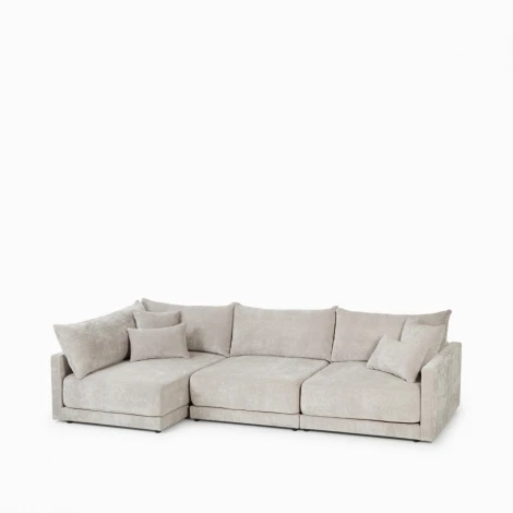 Угловой диван Mia левосторонний Cosmo RED 423723