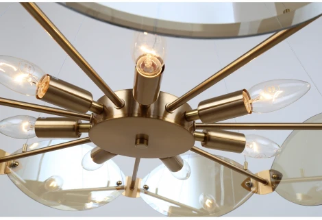 Подвесная люстра F-Promo Ovate 4085-7P (220V, на тросе, круглые)