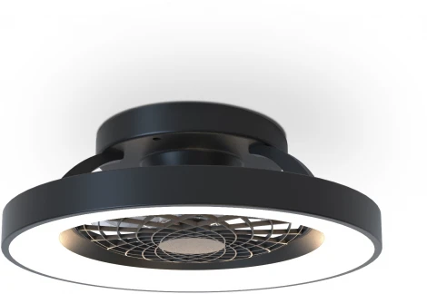 Потолочный светильник круглый светодиодный диммируемый с вентилятором с пультом управлением смартфоном регулировкой цветовой температуры Mantra Tibet 7805 (регулировка яркости, 220V, круглые)