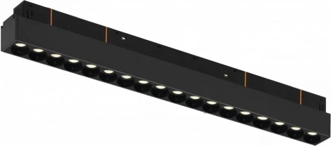 Трековый магнитный светильник Downlight 48V iLedex Vision48/22 4822-002-L350-18W-38DG-4000K-BK