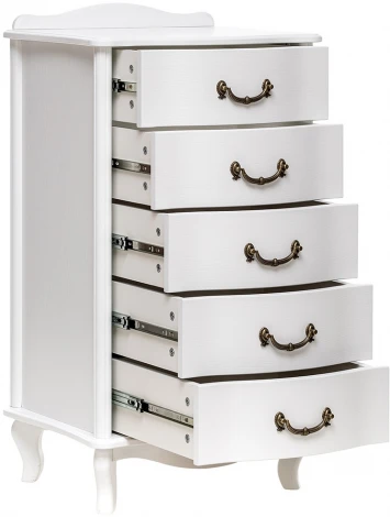 Комод Джульетта" узкий (5 ящ.) Leset" 2100488000009