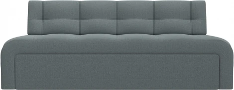 Диван кухонный прямой Люксор (Серый/Рогожка) Лига Диванов арт.125822