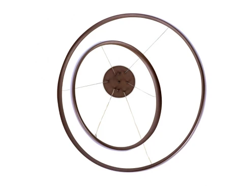 Подвесной светильник Ambrella Metallic FL406 (регулировка яркости, LED, 220V, пульт управления, на тросе, кольцо)