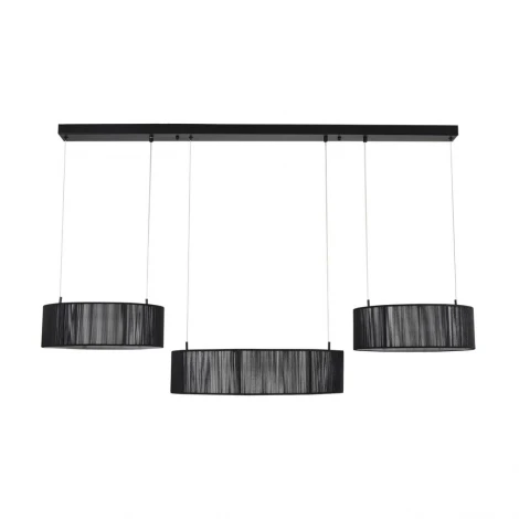 Подвесной светильник Lumion Kava 8371/70L черный, металл/текстиль/силикон LED 70W 3000/4000/6000K 220V