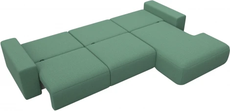 Диван угловой Лига-036 НПБ Классик Лонг правый угол Лига Диванов (Рогожка) арт.124679