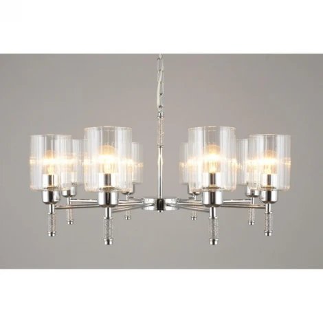 Подвесная люстра Omnilux 665 OML-66503-08 (220V, на цепи)