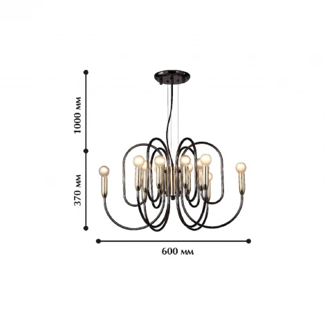 Подвесная люстра Favourite Drolling 1676-12P