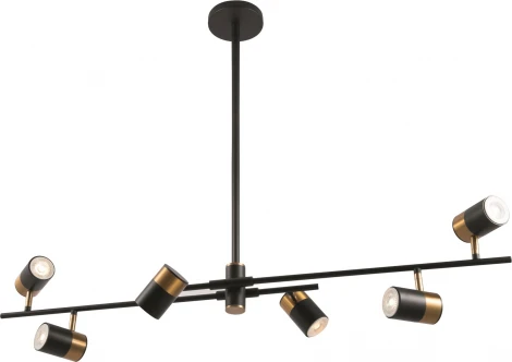 Потолочная люстра на штанге Enzo FR5201PL-06B (220V)