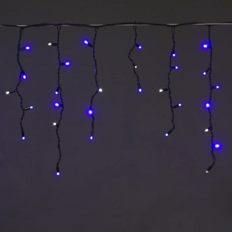 Гирлянда светодиодная Бахрома 5 х 0,6 м Sneha A-057A BL/W FLASH