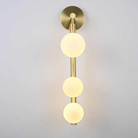 Настенный светильник Doll Gold By ImperiumLoft Doll01 (220V, шарики)