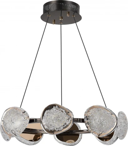 Подвесной светильник ST Luce Enigma SL6018.203.64 Черный/Золотистый LED 1*64W 4000K