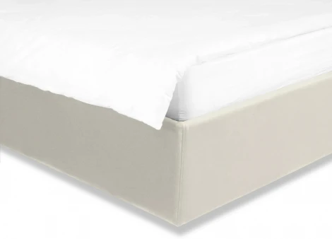 Кровать Queen Agata Lux ОГОГО (арт.636840), (Ткань/Белый)