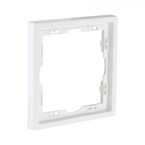 Рамка 1-постовая белый матовый Kollinger Eclipse EC1WH