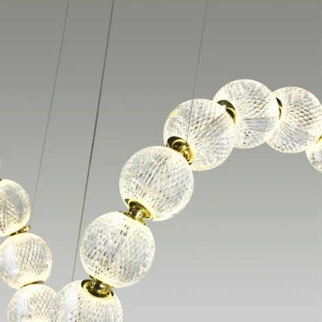 Подвесной светильник Crystal 5008/92L Odeon Light (LED, 220V, шарики)