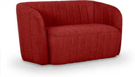 Диван Lecco ОГОГО (арт.745063), (Ткань,Рогожка/Красный)