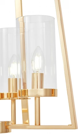 Подвесная люстра Lumina Deco Fedi LDP 1247-4 F.GD