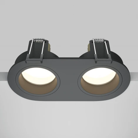 Встраиваемый светильник IP54 Maytoni Technical Share DL126-02-GU10-B