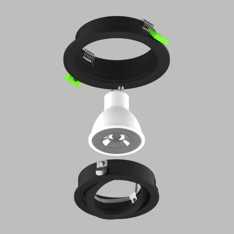 Светильник встраиваемый MR16/GU10 max 1x12Вт Lightstar Singo Base 011620