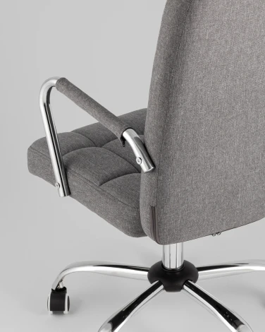 Кресло офисное TopChairs Comfo серый арт.УТ000039425