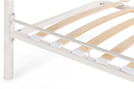 Двуспальная кровать Woodville Мэри 2 160х200 белая 402983