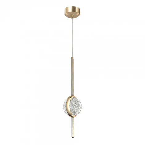 Подвесной светильник светодиодный хрустальный Modelux MODESTYLE MS.88926.1 GD