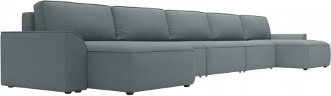 Диван п-образный Лига-048 НПБ МегаЛонг Лига Диванов (Рогожка) арт.128316