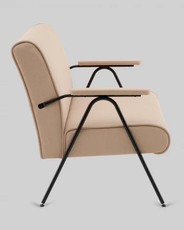 Диван Эндино рогожка бежевый Stool Group арт.УТ000041564