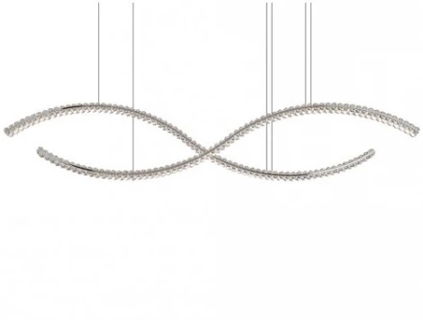 Подвесной светодиодный светильник Newport 8240 8242N/160 chrome (220V, на тросе)