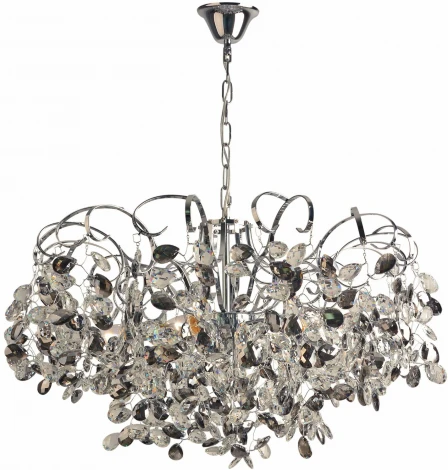 Подвесная люстра хрусталь Reluce 08281-0.4-08 CR (220V, на цепи)