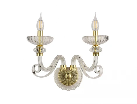 Бра Newport Annette 8622/A mat.soft gold clear