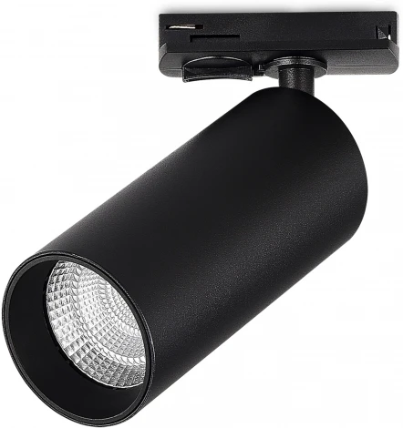 Трековый светильник однофазный ST Luce ST382.436.10.TRIAC Черный LED 1*10W 220V (круглые)