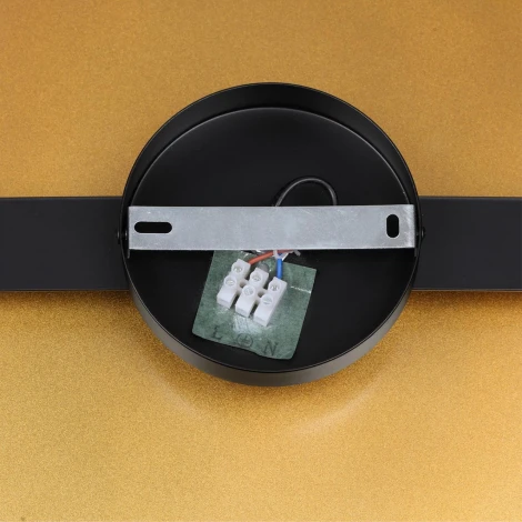 Потолочный светильник круглый Lumion Drumy 6597/40L черный, античная латунь/античная латунь металл/металл, стеклоLED 40W 4000К 220V (круглые)