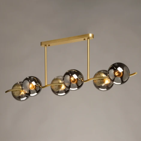 Потолочная люстра на штанге De City Оливия 306016506 (220V, шарики)