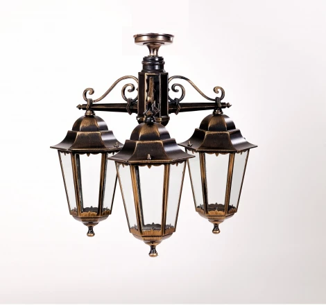 Потолочный светильник уличный Oasis Light PETERSBURG M 79870MA/3 Gb (220V, IP44)