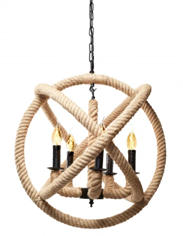 Подвесная люстра Loft It Rope LOFT1194-5 подсвечник