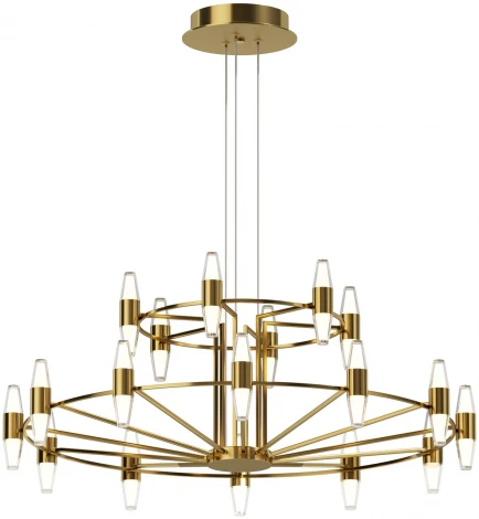 Подвесная люстра ярусная Maytoni Arana MOD401PL-L108BS3K (LED, 220V, на тросе)