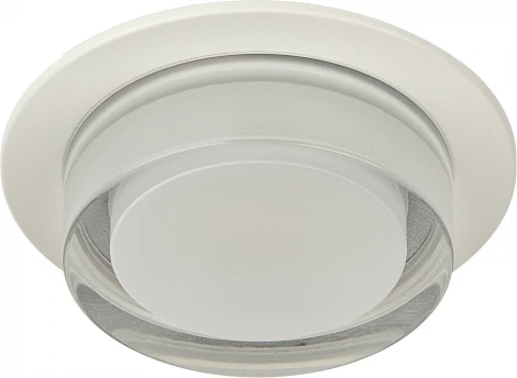 Встраиваемый точечный светильник ЭРА DK107 WH (12V, круглые)