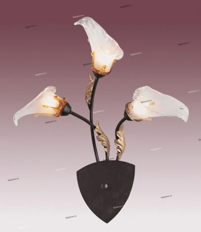 Бра N-Light BX-0234 BX-0234/3 ferrrugineous