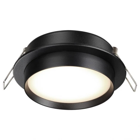Светильник встраиваемый Novotech Lirio 371032 черный IP20 GX53 12Вт 220-240V