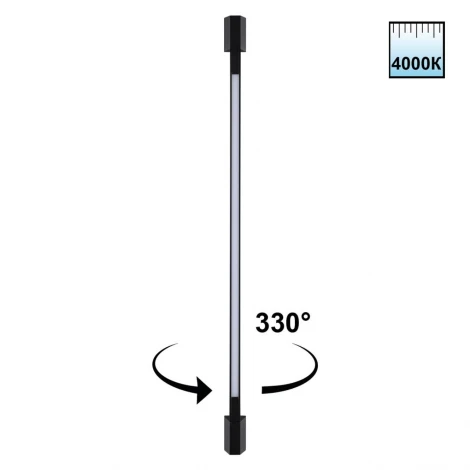 Настенный уличный светильник светодиодный Novotech Vespera 359890 черный IP54 LED 9W 4000К 220-240V