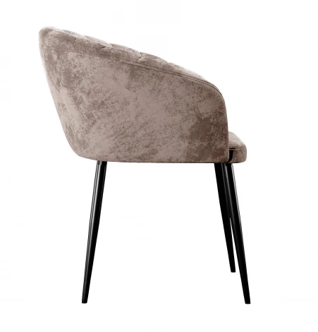 Стул DikLine 441 M05 шоколад, ножки черные арт.00-00072785