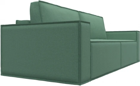 Диван прямой Куба (Зеленый/Рогожка) Лига Диванов арт.124095