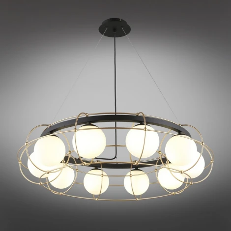 Подвесной светильник Aployt Mahot APL.317.03.10 (220V, на тросе, шарики, круглые)