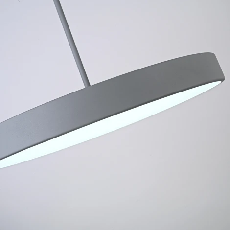 Подвесной светильник Wi-Fi Turna One D50 Gray By By ImperiumLoft Turna-One01 (LED, 220V, голосовое управление, умный дом - Алиса, на проводе, круглые)