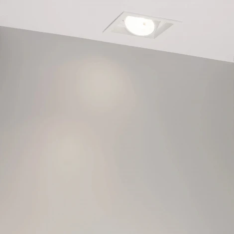 Встраиваемый светильник светодиодный MS-VORTEX-BUILT-S140x140-30W Day4000 (WH-WH, 17 deg, 230V) (Arlight, IP20 Металл) 057921